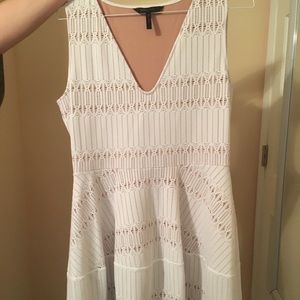 Like new BCBG Max Azaria white dress